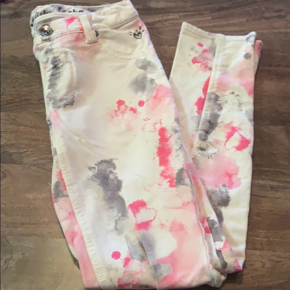 Justice white legging/jeans